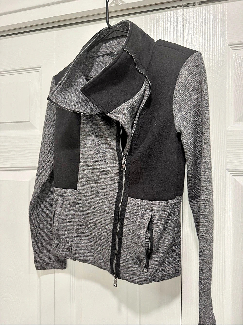 Armani Exchange Color Block Full-Zip Jacket Size Small Like New with pants